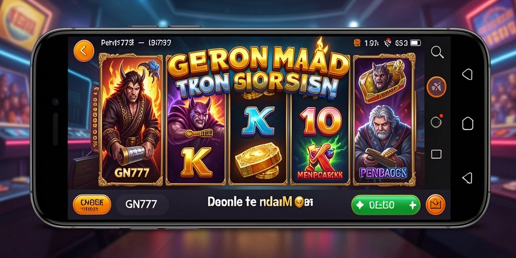 Gameplay Slot seru di GN777 dengan grafis menawan.