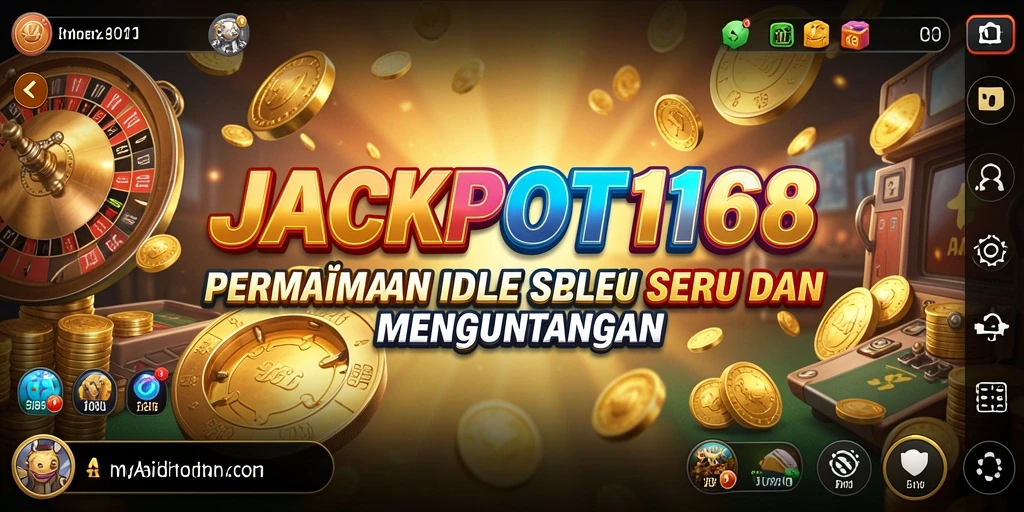 Tampilan gameplay yang memikat dari JACKPOT168 dengan elemen Idle.
