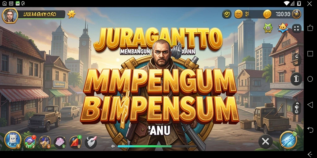 Screenshot gameplay JURAGANTOTO yang menunjukkan aksi manajerial yang seru.