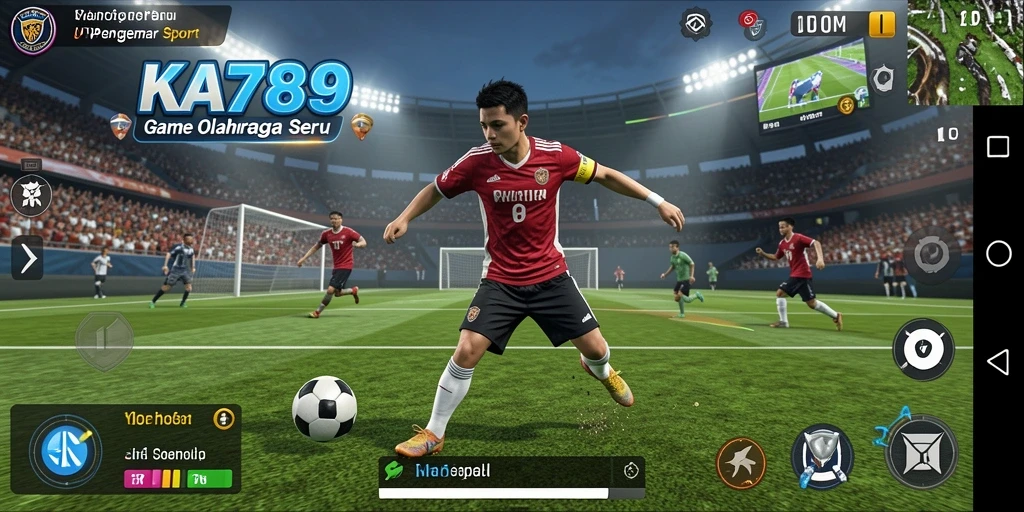Tampilan gameplay seru di KA789 dengan aksi olahraga menyenangkan.