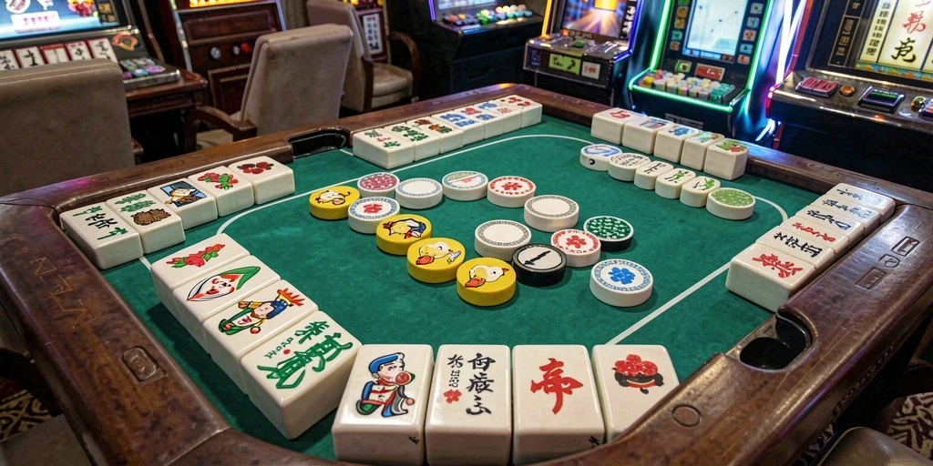Tampilan screenshot MAHJONG500 dengan gameplay Kasino yang menarik.