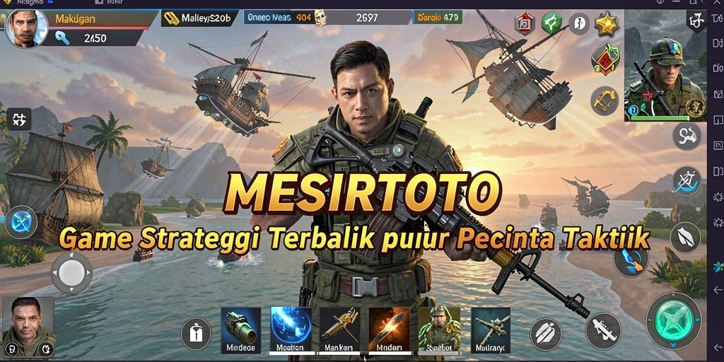 Tampilan gameplay MESIRTOTO yang menegangkan dan penuh strategi.