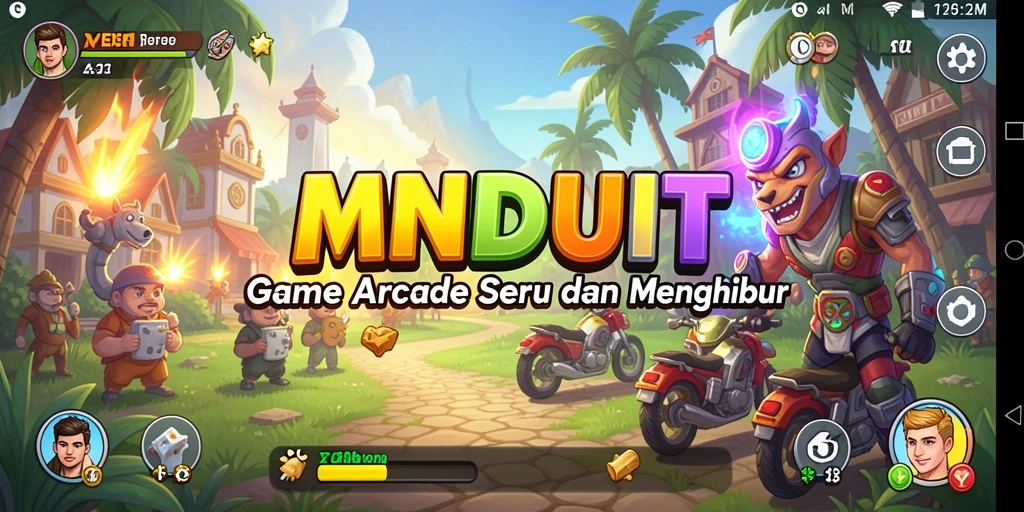 Tampilan gameplay seru dari MNDUIT yang menarik perhatian.