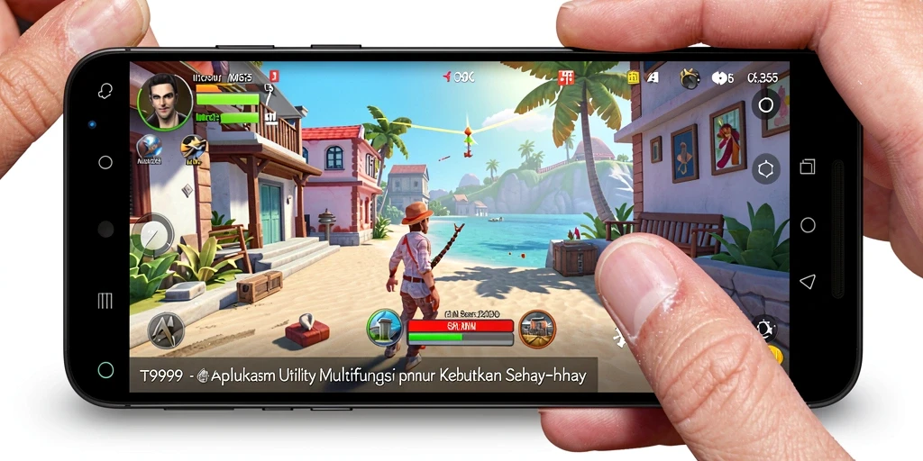 Tampilan utama aplikasi utility T9999 dengan fitur-fitur mendukung.