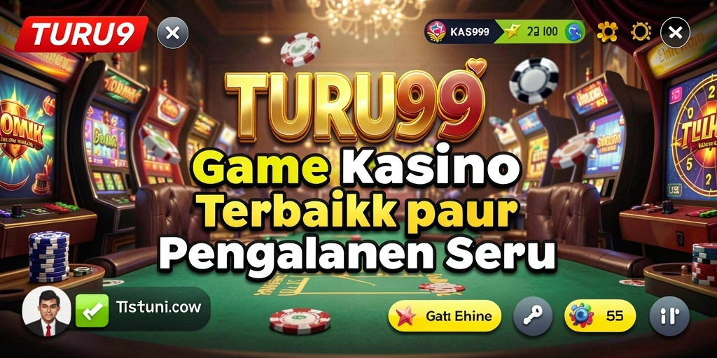 Screenshot TURU99 menampilkan gameplay Kasino yang mengasyikkan.