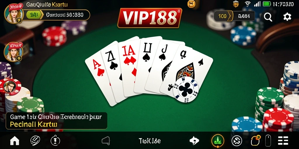 Tampilan gameplay QiuQiu yang seru dan mengasyikkan.